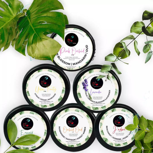 6 in 1 Therapeutic Floral Bakhoor Jars