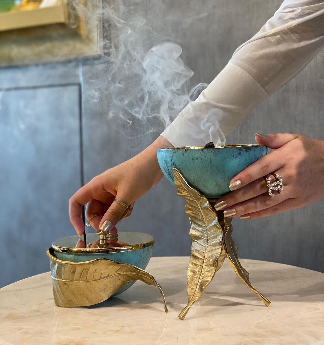 Mango Leaf Burner Set